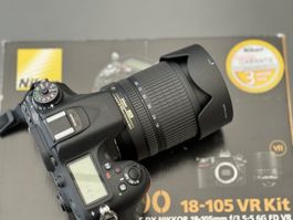Nikon D7100, 18-100 mm VR Kit inkl. Originalverpackung