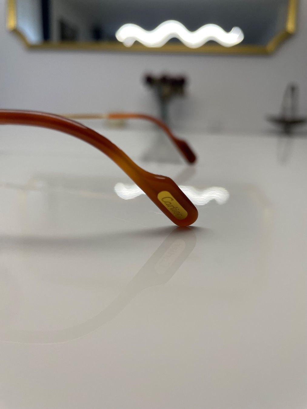 Cartier Occhiali & Lenti: Lunettes Cartier Vintage Percés Or C Décor – Nuovo (secondo la descrizione) da Bottens venduto da 2Lens 3