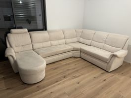 Divano angolare beige in ottime condizioni 320x250 cm