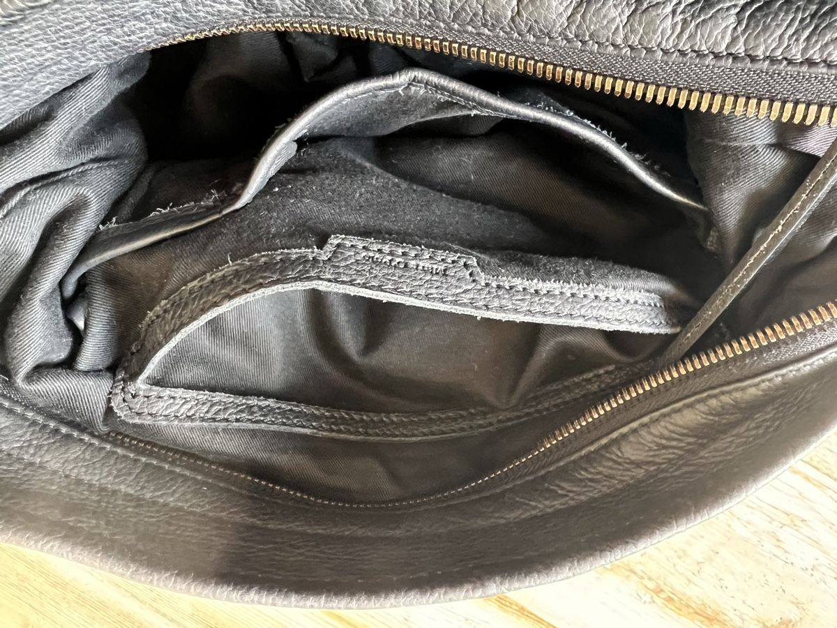 Marc O'Polo Taschen für Damen: Schwarze Marc O’Polo Ledertasche – Gebraucht aus Egg b. Zürich von Kompass03 3