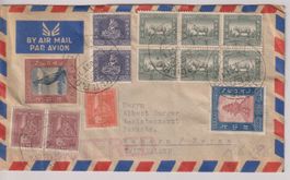 Brief 1962 von NEPAL nach Wabern