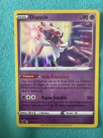 Carte Pokémon holo de Diancie 079/185 voltage éclatant