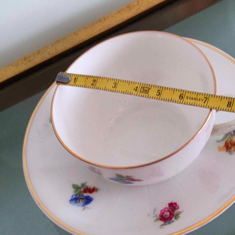 Maxcheck Tee-Set Für 6 Personen – Mit 3-stöckigem Kuchenständer, Teekanne & Tassen (21-teilig)