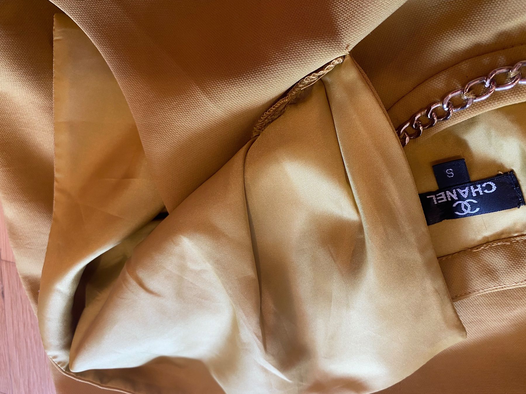 Vestiti: Cocktailkleid, S, Gold, Seide – Nuovo (secondo la descrizione) da luzern venduto da nas_5hx9 4