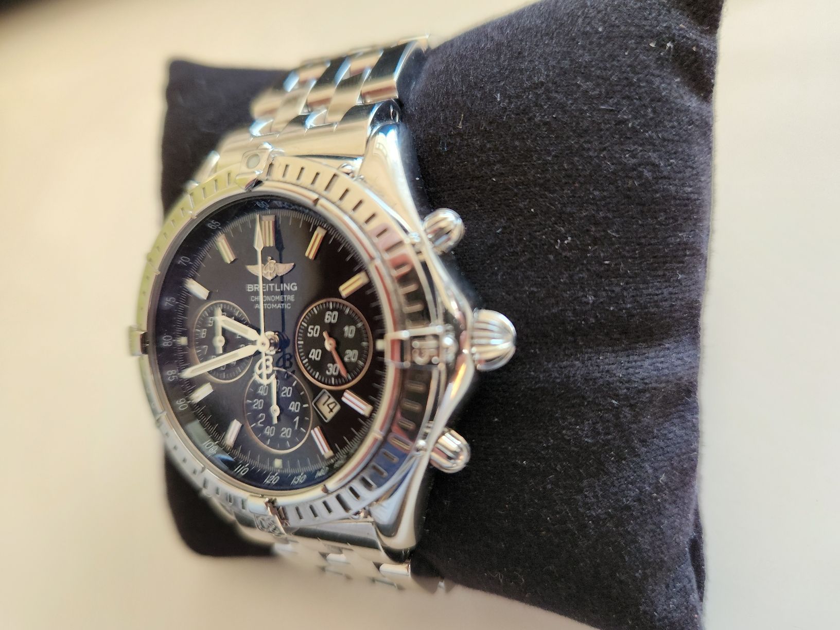 Breitling Orologi: Breitling Shadow Flyback A35312 (see description) – Usato da Territet venduto da Cenh 3