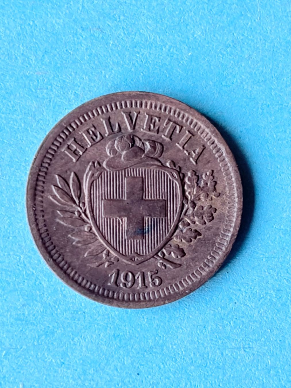 Tutti le monete: 1 Centime 1915 Berne - Vorzüglich / Superbe – Usato da LE LIGNON venduto da Katanaion