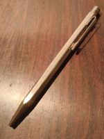 Caran D'Ache Kugelschreiber Ecridor versilbert Metall Suisse