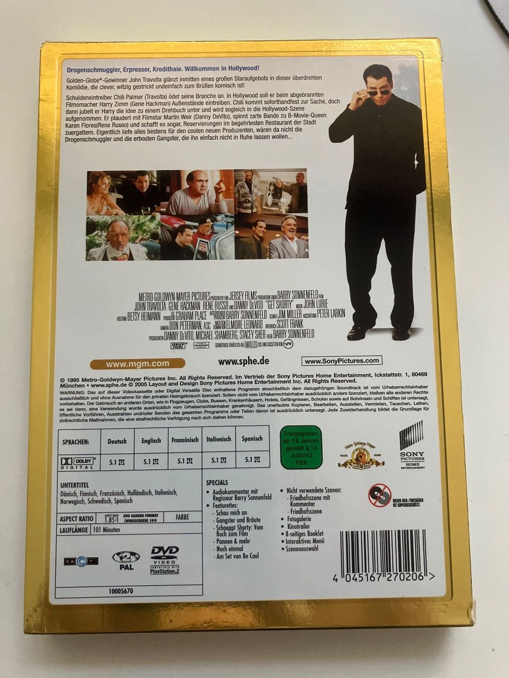 Alle DVDs: Schnappt Shorty - Gold Edition [2 DVDs] DeVito, Travolta, – Gebraucht aus Arbon von HelFer01 1