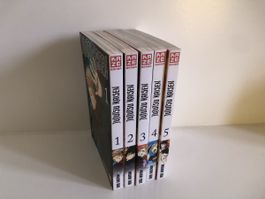 Jujutsu Kaisen, Band 1-5, Kaze Manga, Deutsch
