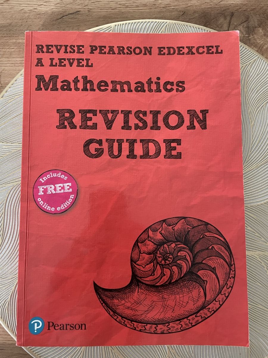 Bücher: Pearson Edexcel A Level Mathematik Revision Guide – Gebraucht aus Dierikon von fri_djn6