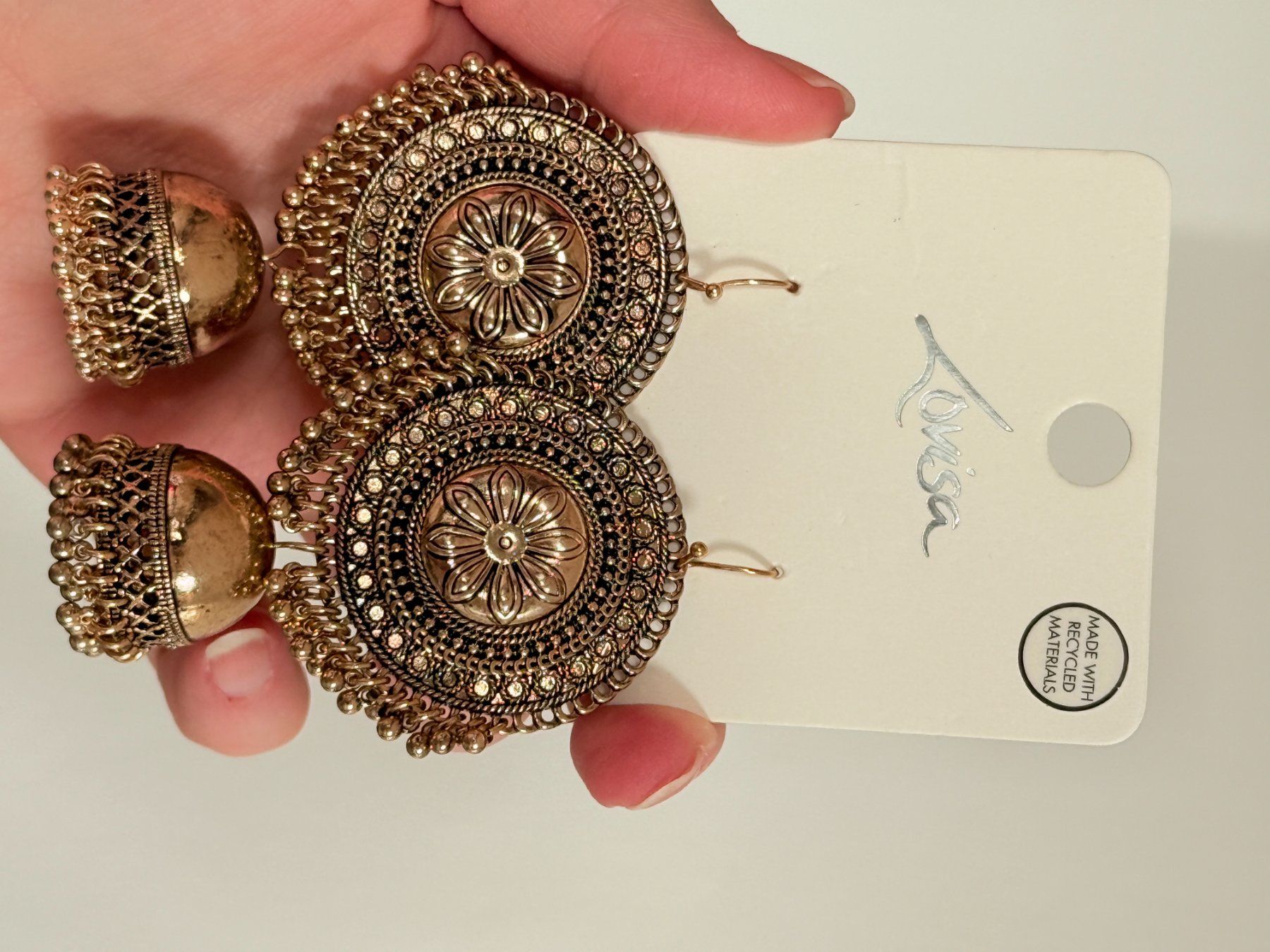 Ohrringe & -stecker: Boucles d'oreilles Lovisa - style bohème – Neu und originalverpackt aus Genève von AGBERG 2