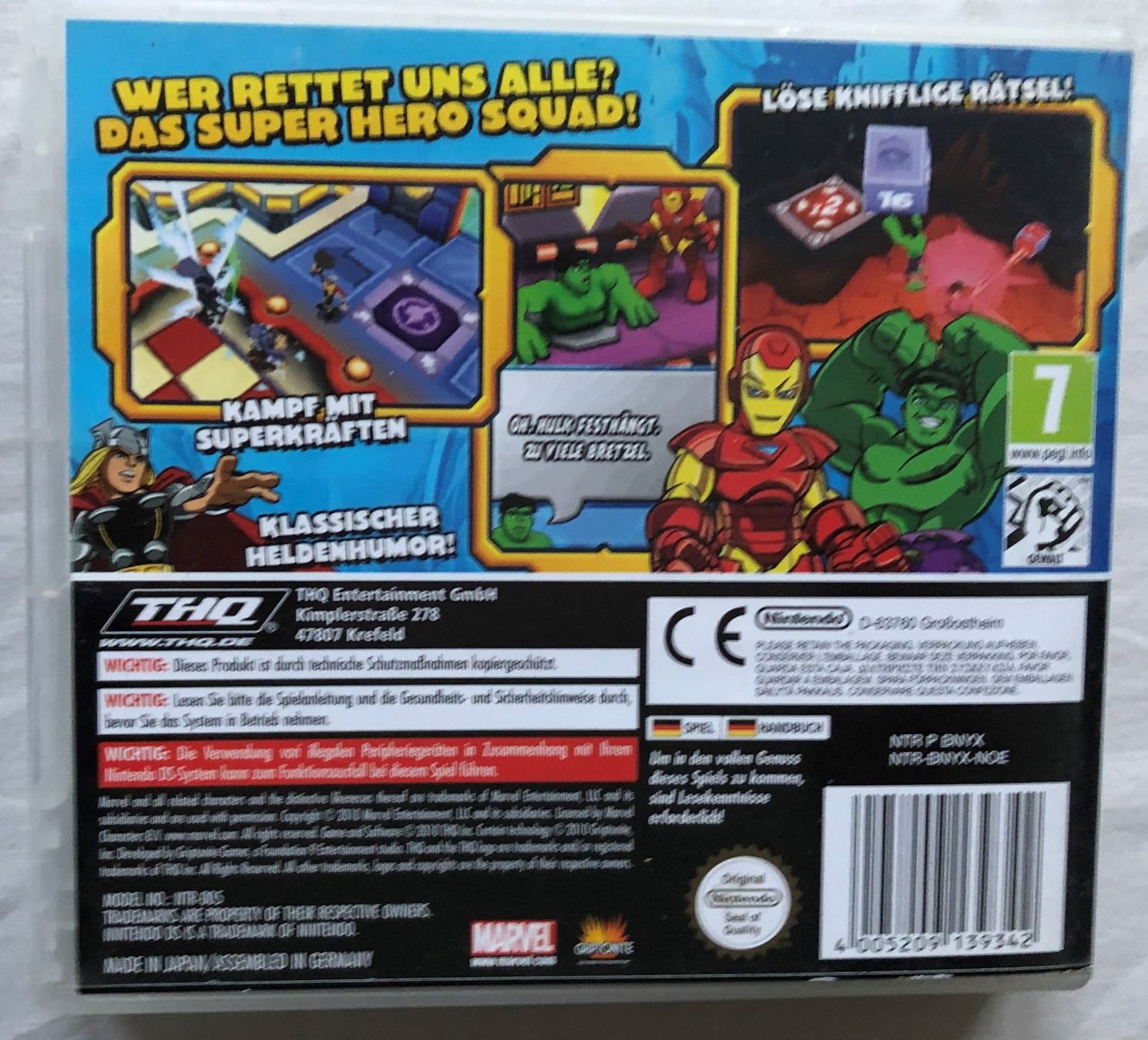 Nintendo Giochi: Nintendo DS - MARVEL SUPER HERO SQUAD – Usato da Schaffhausen venduto da durruti 2