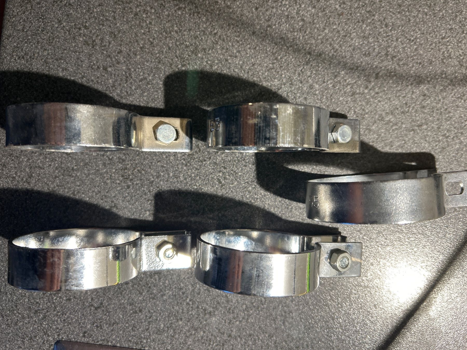 Sachs Ciclomotori: Sachs etc. Auspuffhalter 55mm neu – Nuovo (secondo la descrizione) da Zürich venduto da Fisel1 1