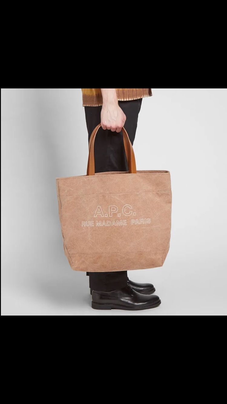 Apc Borse: A.P.C. IGOR STITCH TOTE - Tasche – Usato da Bern venduto da clairedeluna