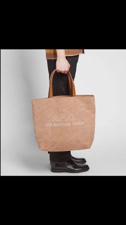 A.P.C. IGOR STITCH TOTE - Tasche