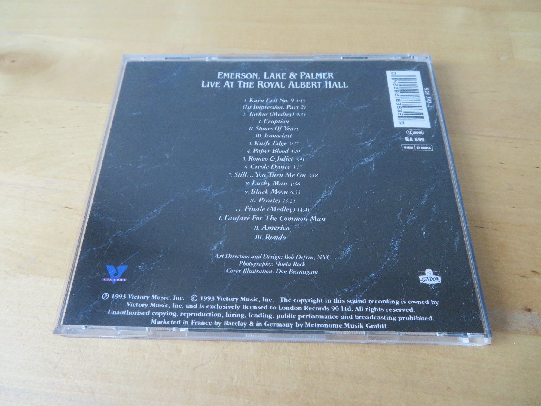 CDs: EMERSON LAKE & PALMER "Live Royal Albert Hall" – Gebraucht aus zürich von Goldimmund 2