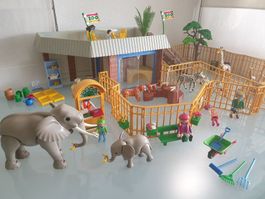 PLAYMOBIL 3634-A - Grosses Tierhaus - Zoo - Tiere (RAR)