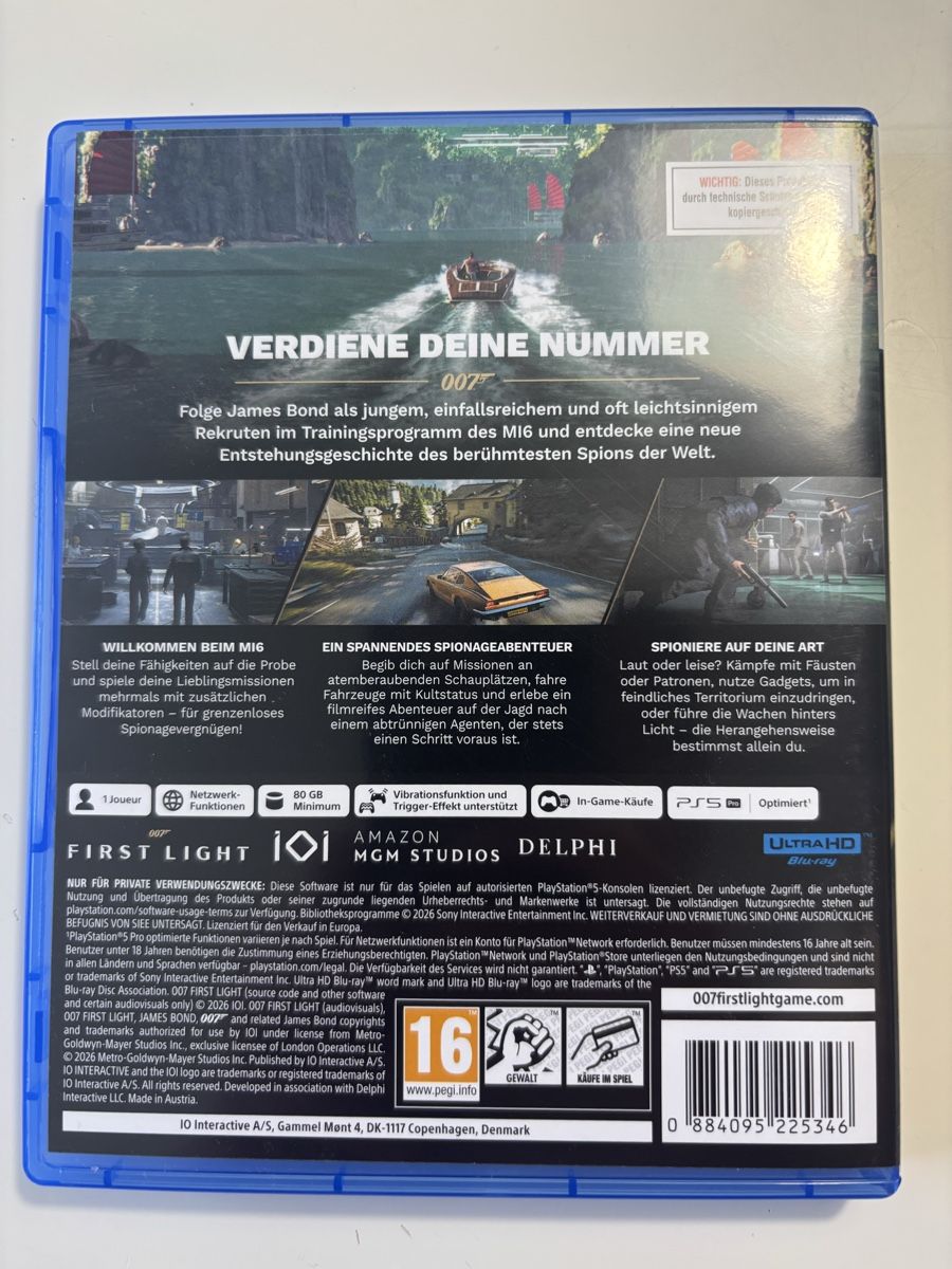 Spiele: 007 First Light - PS5 / Playstation 5 – Gebraucht aus Bühler von fab_5x87 1
