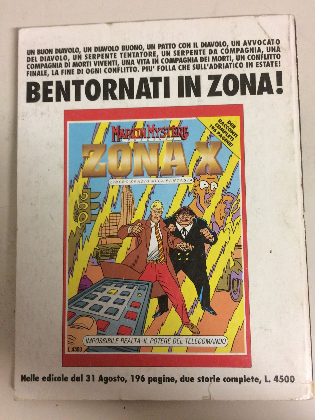 Fumetti: DYLAN DOG # 84 ZED  Sergio Bonelli 1993 – Usato da Vezia venduto da Aquarius_Age 1