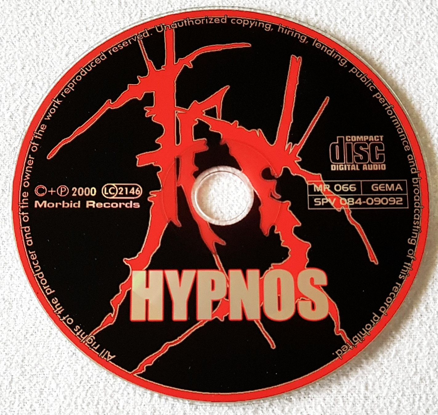 CD: Hypnos - Hypnos - CD - 2000 - First Press – Usato da Uster venduto da Zardodel 2