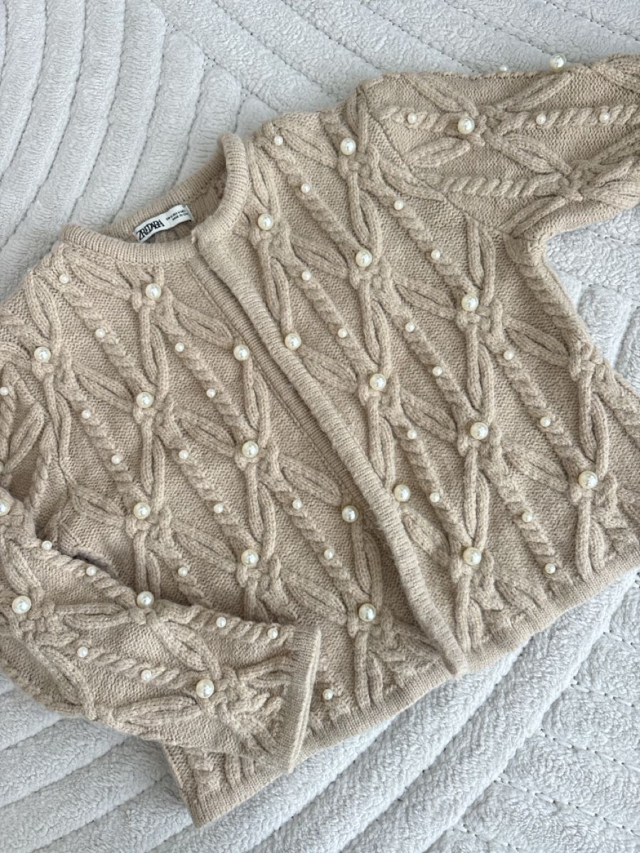 Jacken: Perlen Cardigan – Gebraucht aus Zürich von M.dxc
