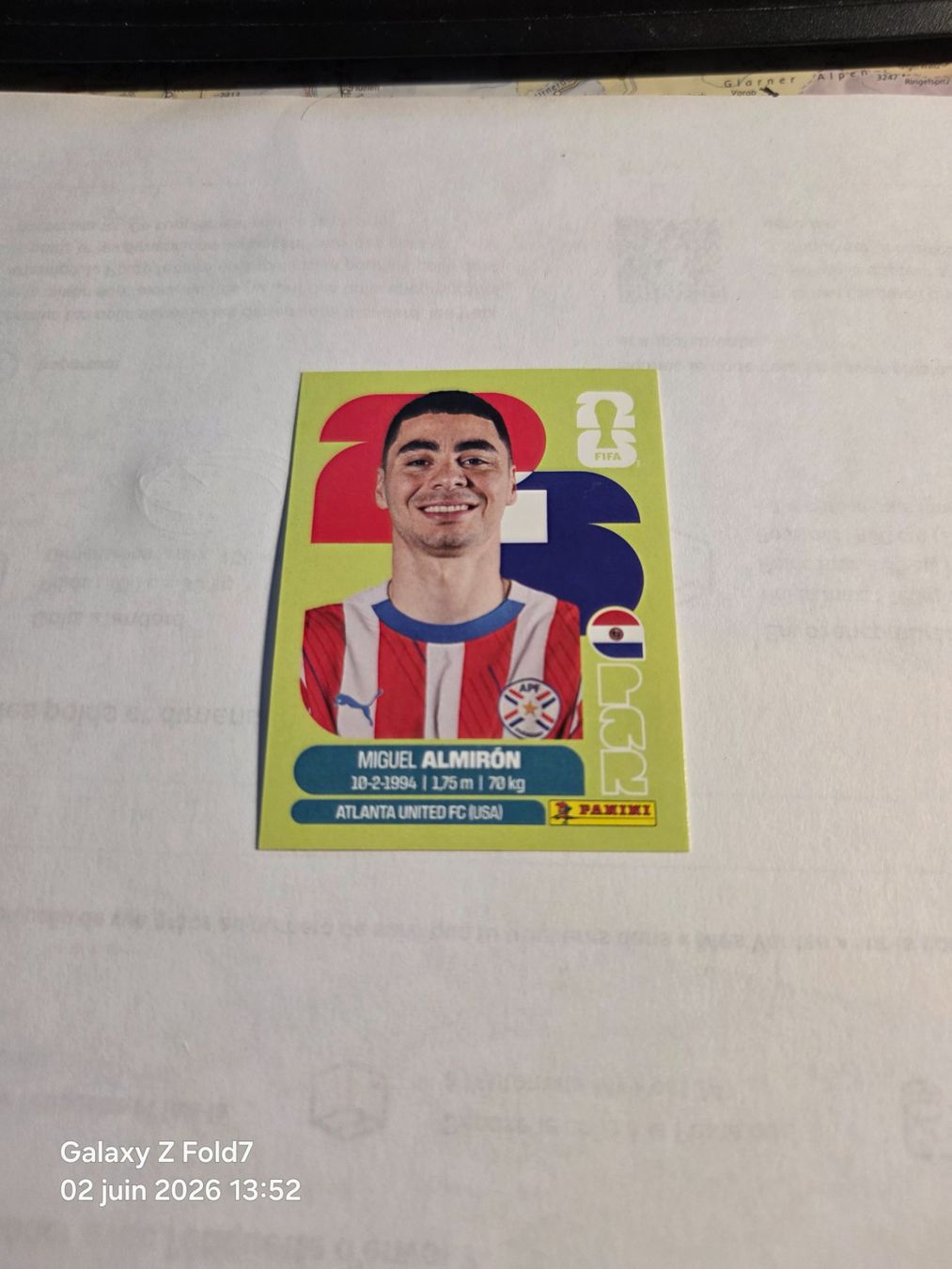 Panini Carte collezionabili: Panini  2026 MIGUEL ALMIRON PAR 17 – Nuovo (secondo la descrizione) da Grand-Lancy venduto da Seo67