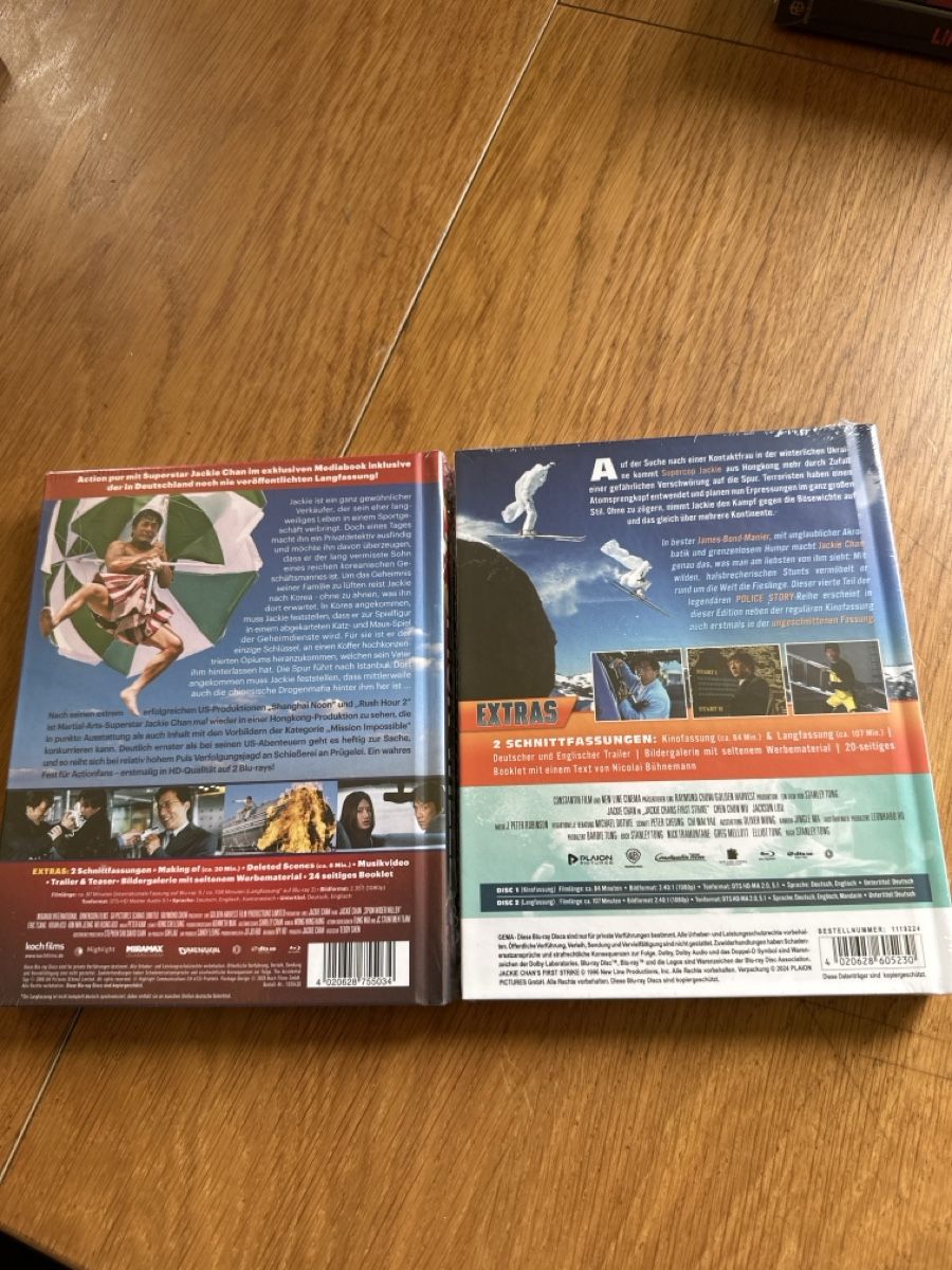 Tutti i DVDs: Spion wider willen, first Strike Mediabook neu – Nuovo e nell'imballaggio originale da Benken ZH venduto da Audi-erich 1