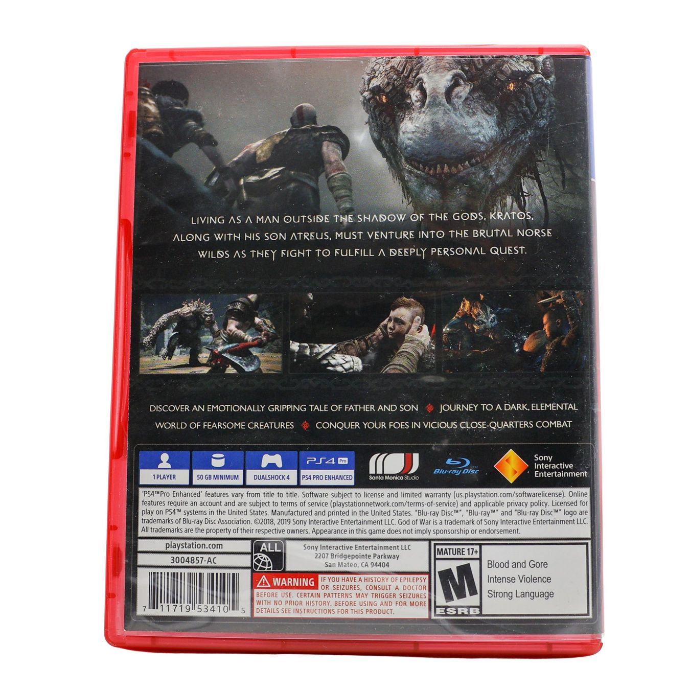 Giochi: God of War NTSC - PS4 – Usato da Paudex venduto da dindeboy 1