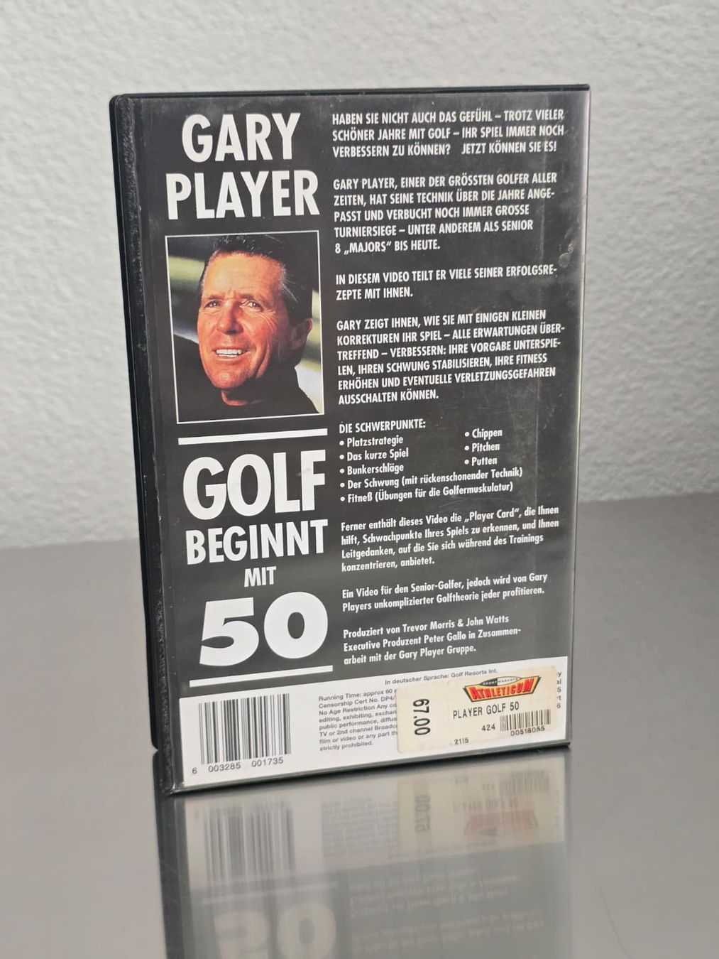Alle VHS: Gary Player Golf beginnt mit 50 VHS Golf Lehrvideo – Gebraucht aus Emmen von BieteNurSo 1