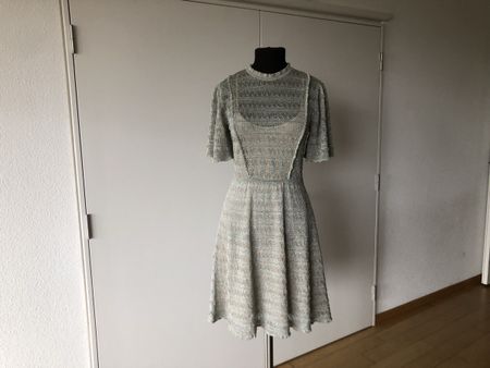 MISSONI Kleid metallic NEU! Wunderschön! Eher GR S/M