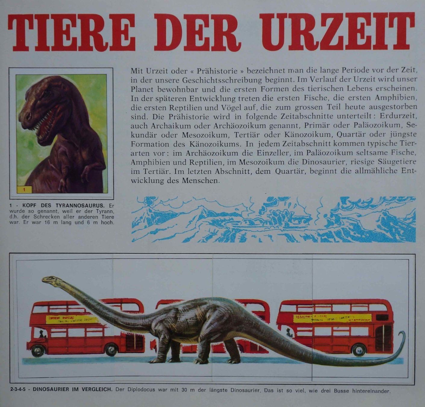 Panini Alben: Panini-Album Tiere der Urzeit – Gebraucht aus Schindellegi von woneschi 2