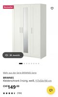 Kleiderschrank Ikea Brimnes