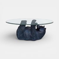 Couchtisch Skulpturaler Bärentisch // 1970er