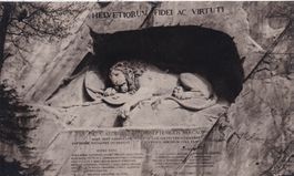 Luzern Löwendenkmal
