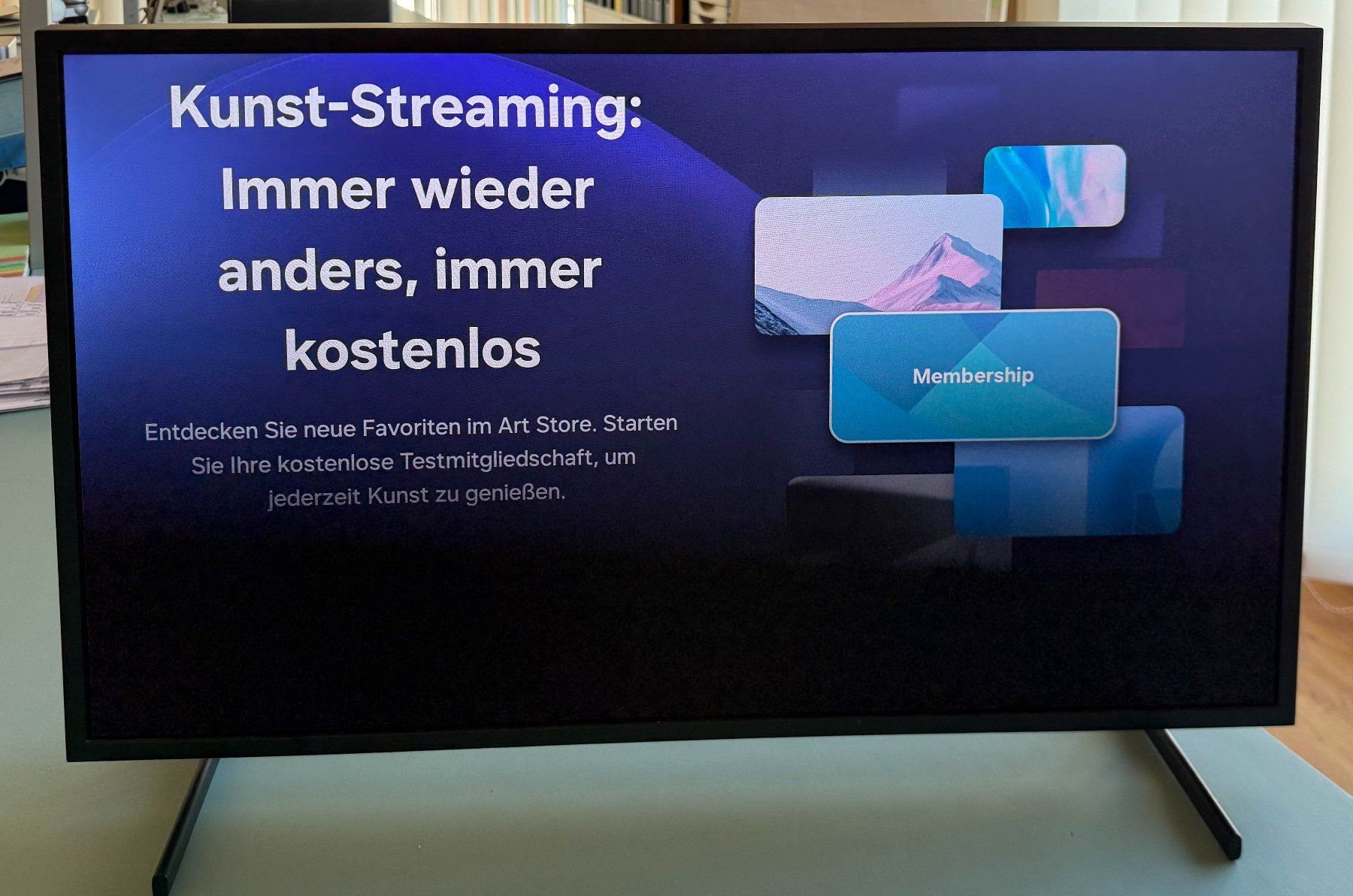 Fernseher: Samsung The Frame QLED, 32'' – Gebraucht aus Untervaz von Tampomas