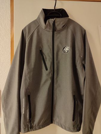 ZSC Lions Graue Softshell Jacke, Top Zustand, Grösse M