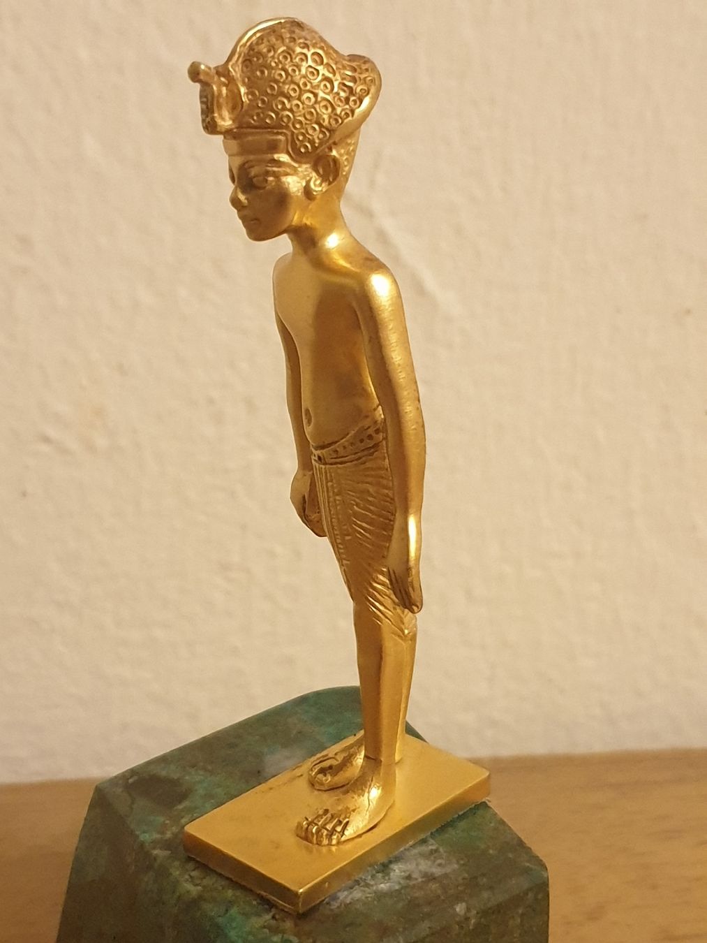 Statuette: vergoldete Statue Tut Ench Amun – Nuovo (secondo la descrizione) da Bad Ragaz venduto da Stonefish55 2