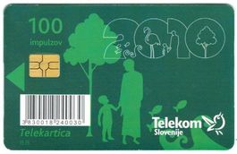 Telefonkarte Slowenien Biodiversität