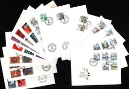 Satz FDC's Nr. 412-693 ca, 94 Stück (K287)