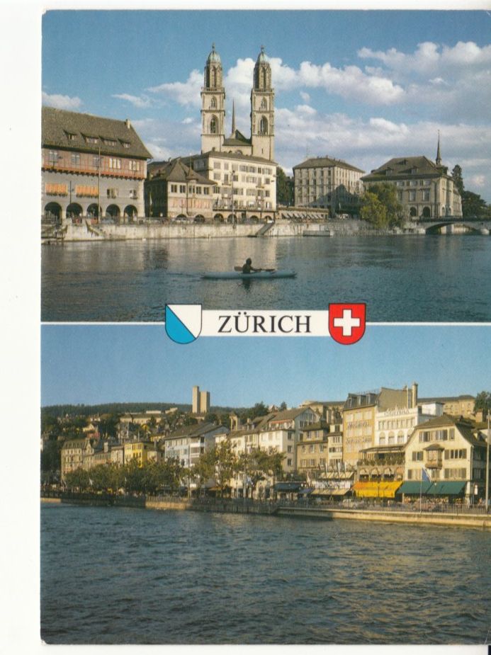 Cartoline postali: Zürich ca. 1970 – Usato da Bürglen TG venduto da StampGraf
