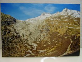 Schönes Foto Furkapass  Rhonegletscher Schweiz 2002 10x 15cm