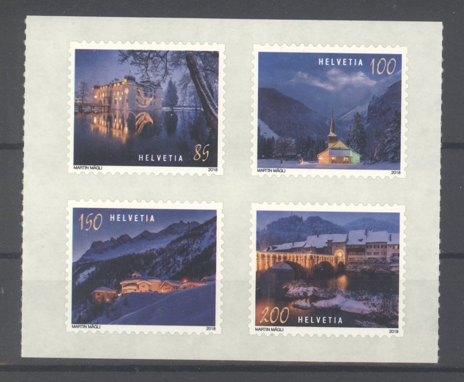 Tutti i francobolli: 2018, Sondermarken Weihnachten ** – Usato da Willisau venduto da Vollstempel