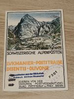 Litho Prospekt / Schweiz. Alpen Posten Lukmanier - Olivone 
