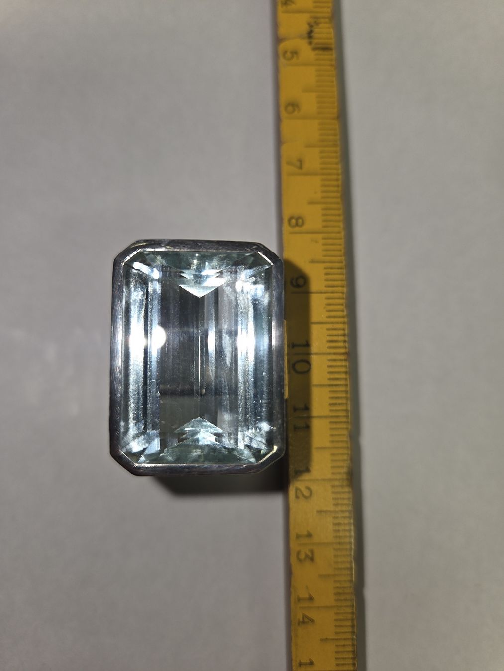 Anelli: Aquamarin Ring 925 silber – Usato da Langnau i. E. venduto da Johnny1966 1