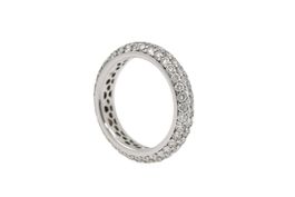 Alliance Brillant Ring ca. 1.4ct 18K WG Grösse 55 *S4648