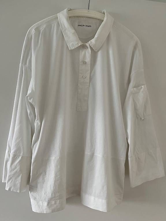 Marc Cain Blusen: Marccain Sports, weisse Bluse – Gebraucht aus Murten von bea_n5yn