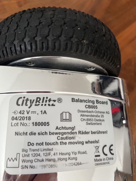 Hoverboard city blitz cb005 hotsell