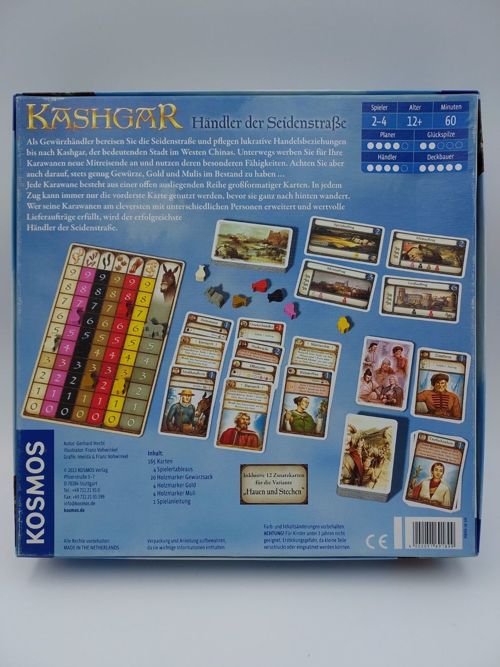 Giochi: Kashgar Händler der Seidenstrasse, Kosmos – Usato da Wil SG venduto da Donaldus 1