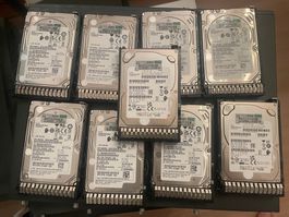 9 x HPE 1.2TB SAS Server Disks