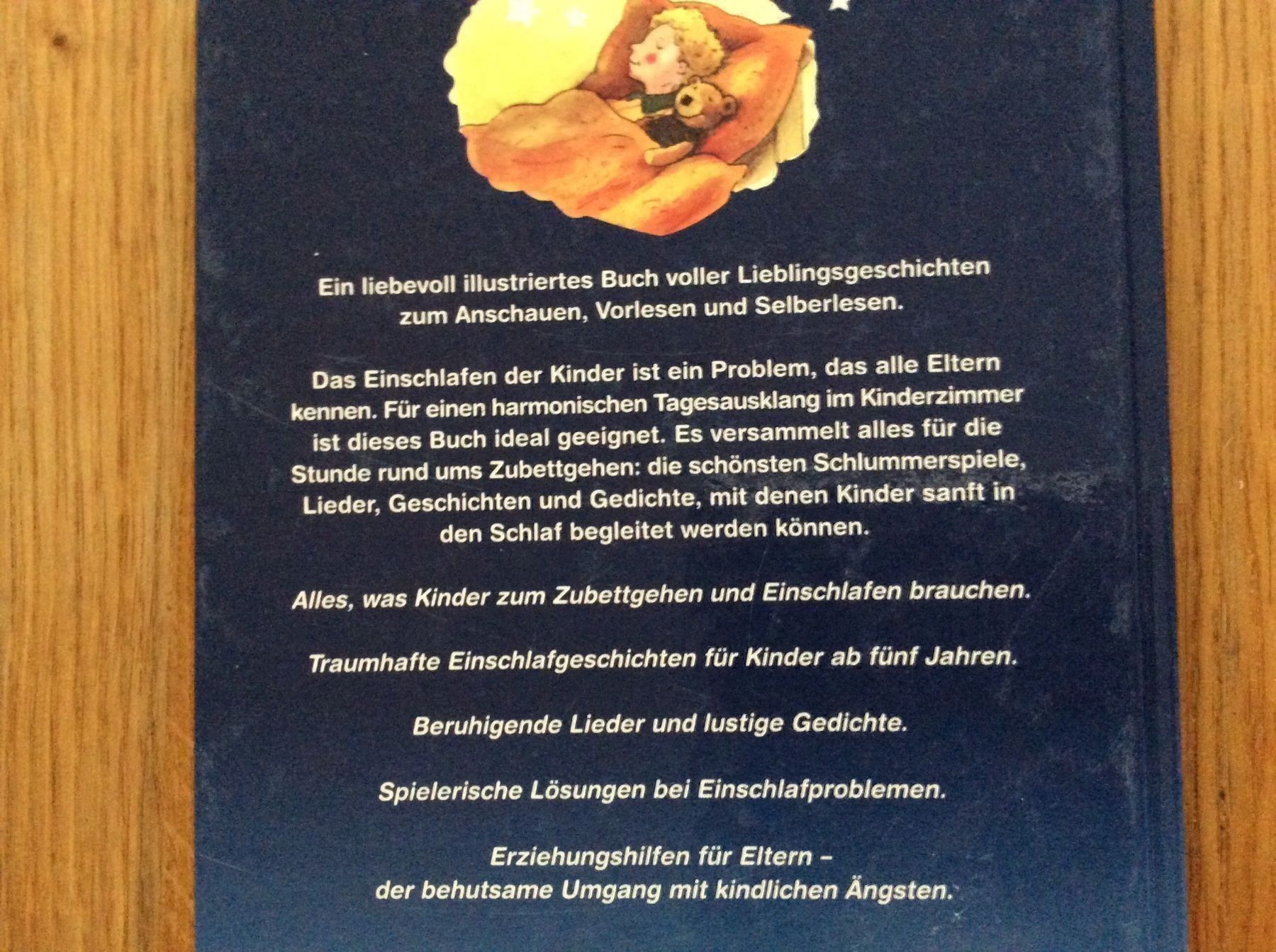 Bücher: Schlaf gut, mein liebes Kind – Gebraucht aus Wetzikon ZH von Gerbera5 1